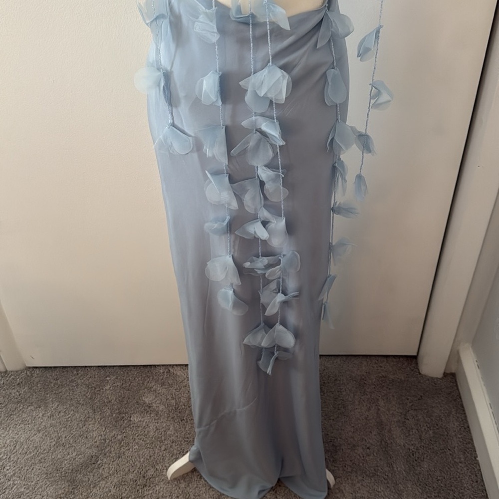Cult Gaia Nymeria Gown Small Coastal Blue - Picture 8 of 16